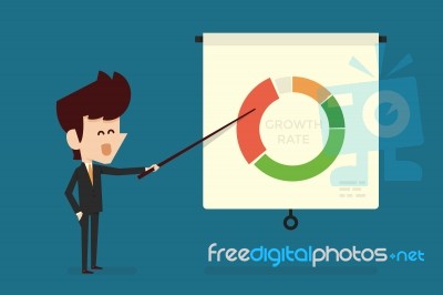 Business Presentations Stock Image