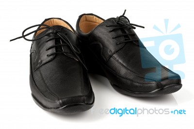 Business Shoes For Men Stock Photo