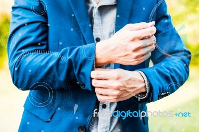 : Business Successful Concept : Executive Business Man Wear Male… Stock Photo