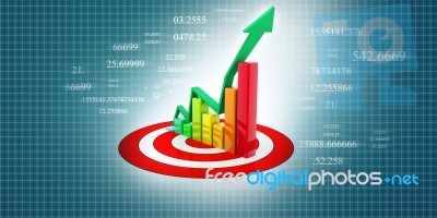 Business Target Stock Image