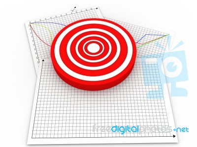 Business Target Stock Image