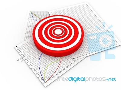 Business Target Stock Image