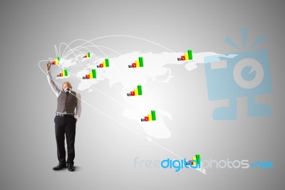 Business With Expansion Stock Photo