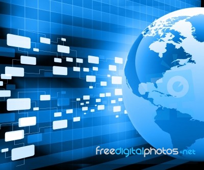 Business World Stock Image