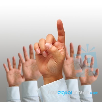 Businessman Hand Stock Photo