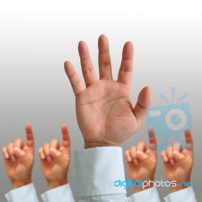 Businessman Hand Stock Photo