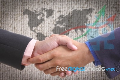 Businessman Shake Hand Stock Photo