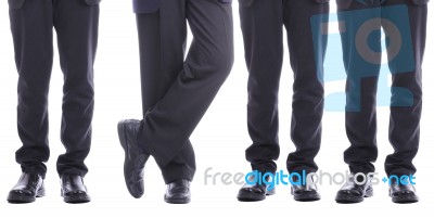 Businessman Standing Stock Photo