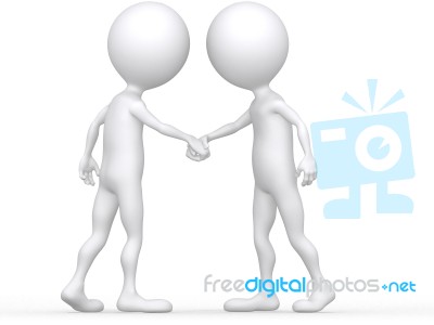 Businessmen Shaking Hands  Stock Image