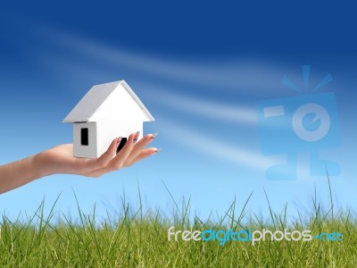 Buy New House Stock Photo