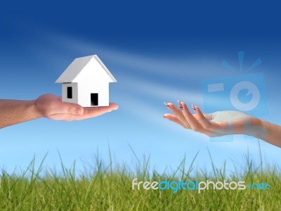 Buy New House Stock Photo