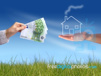 Buy New House Stock Photo