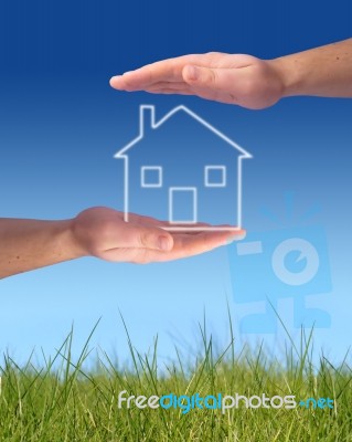 Buy New House Stock Photo