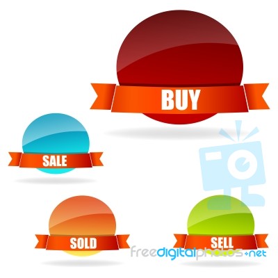 Buying And Selling Concept Stock Image