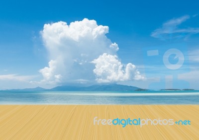 By Beach Holidays Stock Photo