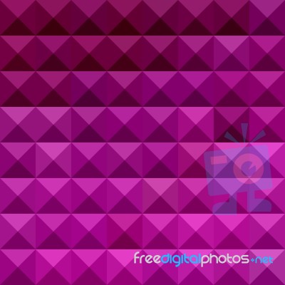 Byzantine Purple Abstract Low Polygon Background Stock Image