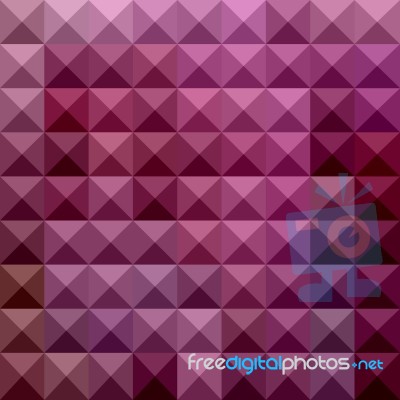 Byzantium Purple Abstract Low Polygon Background Stock Image