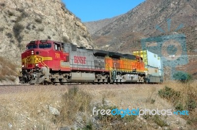 Cajon Pass, California Stock Photo