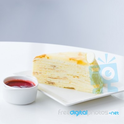 Cake Slice Stock Photo