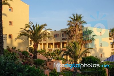 Calahonda, Andalucia/spain - May 8 : Evening Sunshine At Dona Lo… Stock Photo