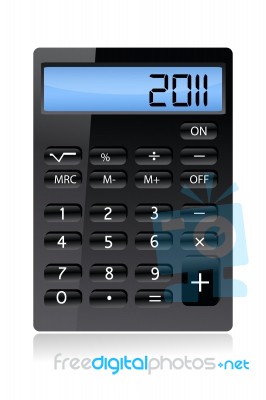 Calculator Stock Image