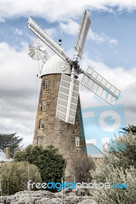 Callington Mill, Oatlands, Tasmania, Australia Stock Photo