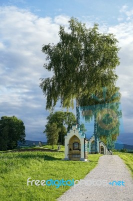 Calvary Church In St Georgen Im Attergau Stock Photo