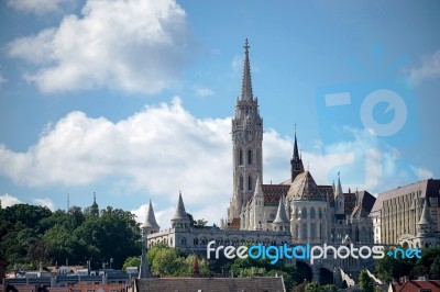 Calvinist Church In Budapest Stock Photo