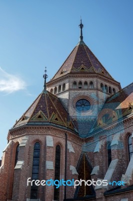 Calvinist Church In Budapest Stock Photo