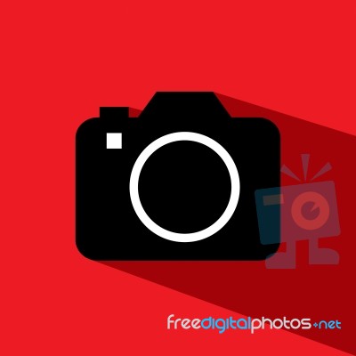 Camera Dslr  Icon Stock Image