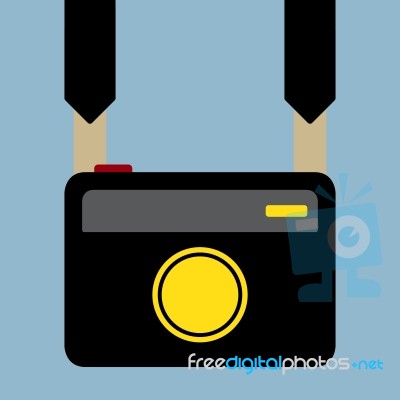 Camera Icon  Illustration Stock Image