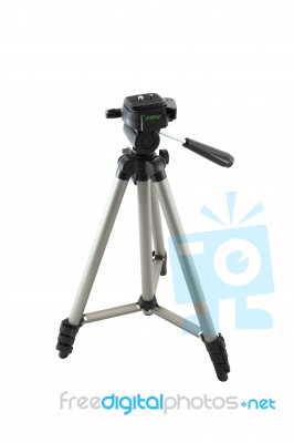 Camera Tripod Stock Photo