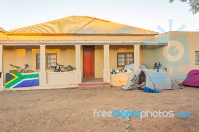 Camp Ground In Kliprand, South Africa Stock Photo