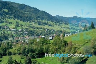 Campulung Moldovenesc, Transylvania/romania - September 18 : Far… Stock Photo