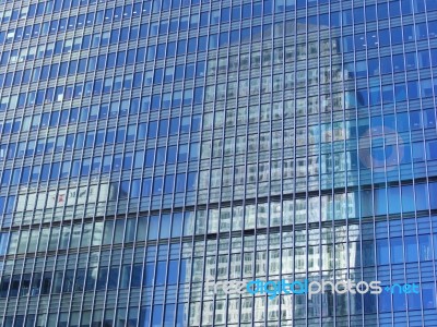 Canada Square Reflections Stock Photo