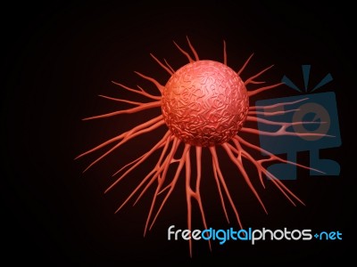 Cancer Cell Stock Image