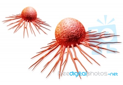 Cancer Cell Stock Image