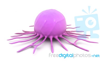 Cancer Cell Stock Image