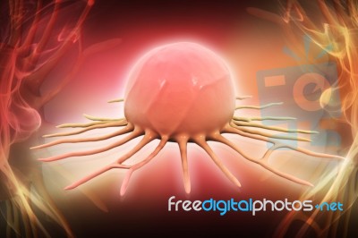 Cancer Cell Stock Image