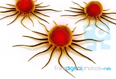 Cancer Cells Stock Image