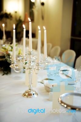 Candelabra Stock Photo