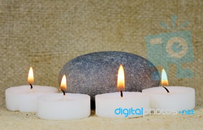 Candle Stock Photo