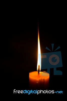 Candle Stock Photo