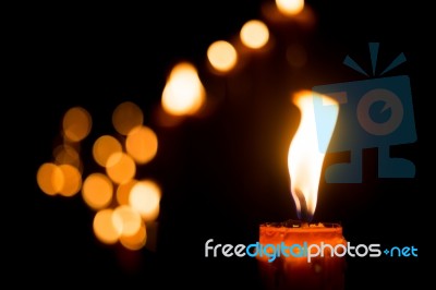 Candle Stock Photo