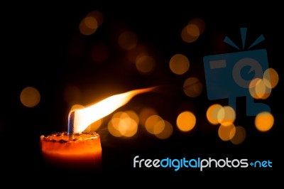 Candle Stock Photo