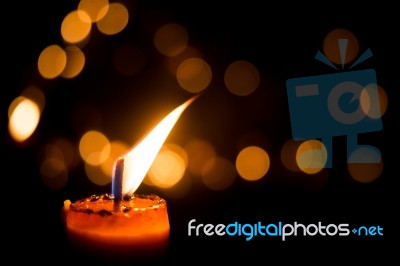 Candle Stock Photo