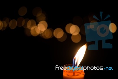 Candle Stock Photo