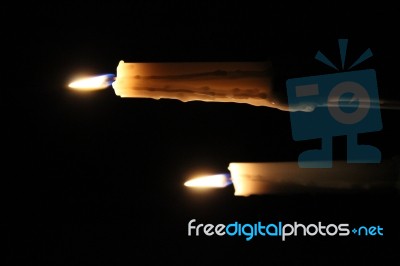 Candlelight Stock Photo