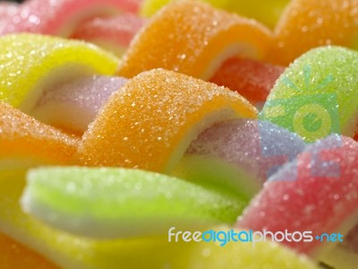 Candy Background Stock Photo