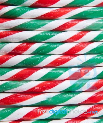 Candy Canes Stock Photo